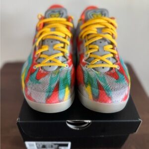 Nike Red and Yellow Sneakers Bold Design